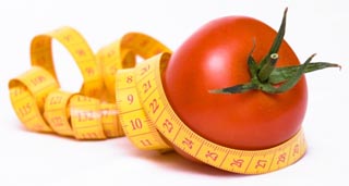 Tomato and Measuring Tape
