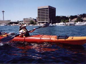 Girl in Kayak