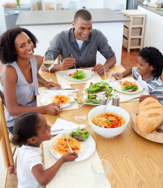 Family Dining Together